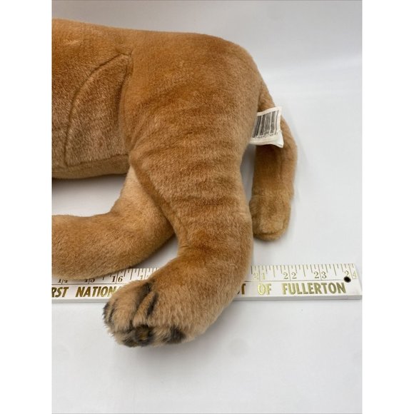 KELLY TOY KELLYTOY PLUSH LIONESS LION REALISTIC Stuffed Animal - Picture 13 of 14